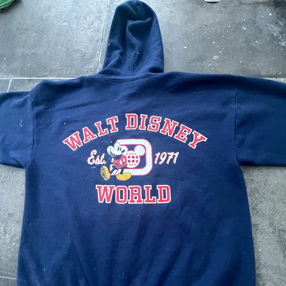 Walt Disney world zip up jacket